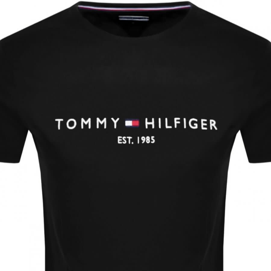 Tommy hilfiger badge t shirt cheap